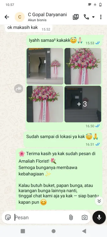 Pengiriman Karangan Bunga Pamulang Barat