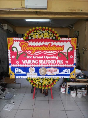 Papan Bunga di Pamulang Barat
